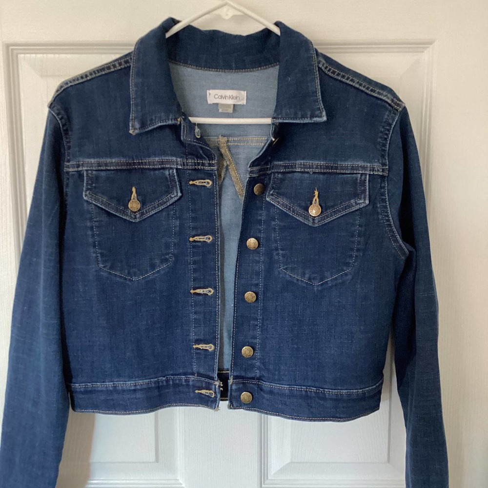 Jean Jacket Calvin Klein Womens Small